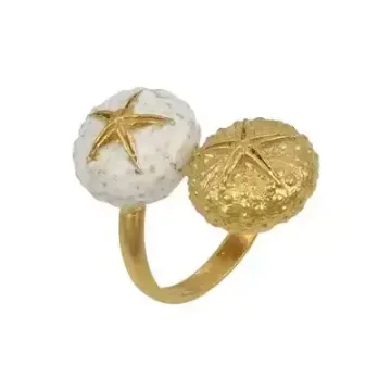 Silver ring sea urchin  - Nauticalgifts product image