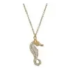 Silver seahorse necklace - Nauticalgifts product image