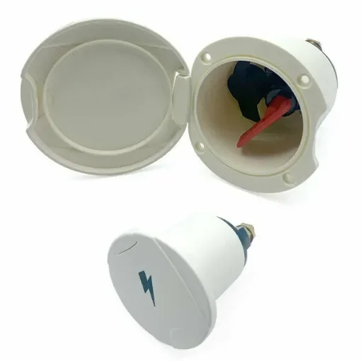 Flush-mounted battery charger with box product image