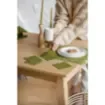 12x12cm, Linen Table Coasters in various colors product image