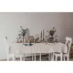 140x320 cm Linen Tablecloth, plain colors product image
