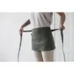 One size, Linen Mini Cafe Apron, plain color product image