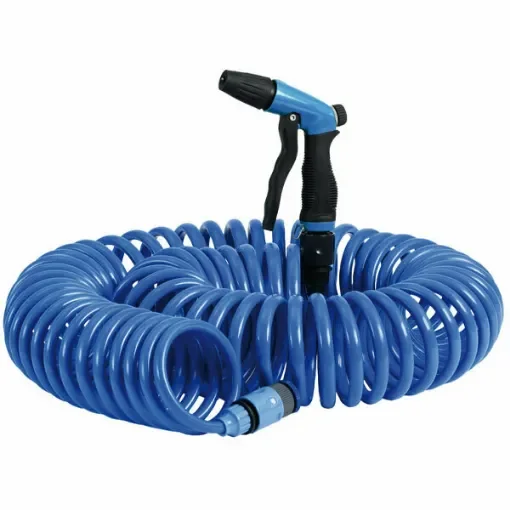 Spray gun and coiled water hose product image