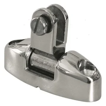 Stainless steel base for awnings with pivoting connection product image