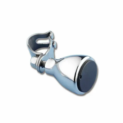 Stainless steel steering wheel knob product image
