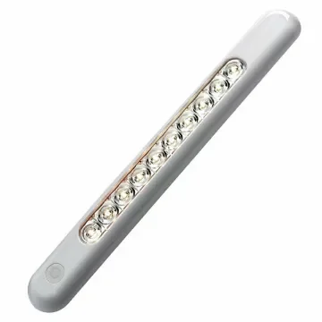 Long LED ceiling light with white switch product image