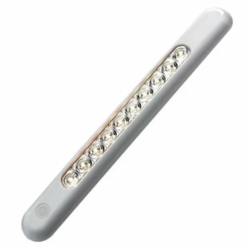Long LED ceiling light with white switch product image