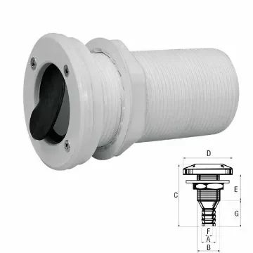 40 mm self-draining drain product image