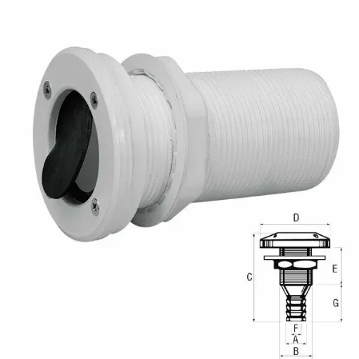 40 mm self-draining drain product image