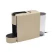 Collection Jean Leather Cover For Nespresso Coffee Machine - Col Beige -  33cm x  8,50cm x  20,50cm - Weight : 280 Gr - Gordon & Gaia product image