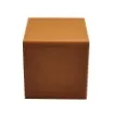 Collection Armand Cinnamon Leather Wastepaper Basket - Size Medium -  20,00cm x  20,00cm x  23,50cm - Weight : 950 Gr - Gordon & Gaia product image