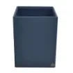 Collection Armand Ocean Blue Leather Wastepaper Basket - Size Large -  23,00cm x  23,00cm x  30,50cm - Weight : 1370 Gr - Gordon & Gaia product image