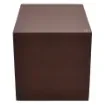 Collection Armand Dark Chocolate Leather Wastepaper Basket - Size Large -  23,00cm x  23,00cm x  30,50cm - Weight : 1370 Gr - Gordon & Gaia product image