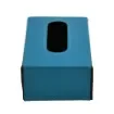 Collection Paul - Lagoon Leather Cover For Rectrangular Tissue Box -  23,5cm x  12,5cm x  7,5cm - Weight : 290 Gr - Gordon & Gaia product image