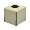 Collection Paul - Gregale Leather Cover For Square Tissue Box -  13cm x  13cm x  12cm - Weight : 240 Gr - Gordon & Gaia product image