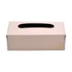 Collection Paul - Rose Leather Cover For Rectrangular Tissue Box -  23,5cm x  12,5cm x  7,5cm - Weight : 290 Gr - Gordon & Gaia product image
