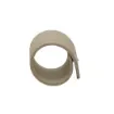 Collection Nadine - Noisette Leather Napkin Ring With Button Closure - Per Pair - Gordon & Gaia product image