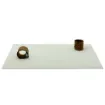 Collection Nadine - Bianco Leather Table Set -  -  50,0cm x  35,0cm - Weight : 410 Gr - Gordon & Gaia product image