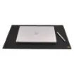 Collection Armand - Black Ebony Leather Desk Pad - Size S -   50,0cm x  35,0cm - Weight : 410 Gr - Gordon & Gaia product image