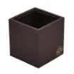 Collection Armand Dark Chocolate Leather Pencil Holder -   8,50cm x  8,50cm x  9,50cm - Weight : 150 Gr - Gordon & Gaia product image