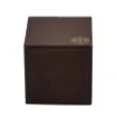 Collection Armand Dark Chocolate Leather Pencil Holder -   8,50cm x  8,50cm x  9,50cm - Weight : 150 Gr - Gordon & Gaia product image