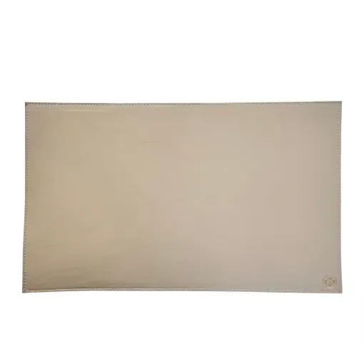 Collection Armand - Beige Leather Desk Pad - Size M -   60,0cm x  40,0cm - Weight : 710 Gr - Gordon & Gaia product image
