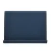 Collection Eugene Ipad Holder Full Covered In Ocean Blue Leather-  26,00cm x  16,00cm x  17,00cm - Weight : 400 Gr - Gordon & Gaia product image