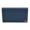 Collection Eugene Ipad Holder Full Covered In Ocean Blue Leather-  26,00cm x  16,00cm x  17,00cm - Weight : 400 Gr - Gordon & Gaia product image