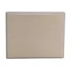 Collection Colette Rectangular  Rigid Pin Tray Covered In Gregale Grained Leather - Small Size -   25cm x  20cm x  3,5cm - Frame 1.5cm - Weight : 700 Gr - Gordon & Gaia product image