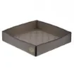 Collection Hugo Soft Pin Tray In Taupe Gray  Smooth Leather With Diamond Quilting -  18,5cm x  18,5cm x  4,0cm - Weight : 180 Gr - Gordon & Gaia product image