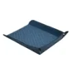 Collection Armand Ocean Blue Leather Letter Tray A4 With Diamond Stitching Interior -   33,0cm x  24,0cm x  5,0cm - Weight : 400 Gr - Gordon & Gaia product image