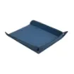 Collection Armand Ocean Blue Leather Letter Tray A4 -   33,0cm x  24,0cm x  5,0cm - Weight : 400 Gr - Gordon & Gaia product image