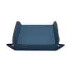 Collection Armand Ocean Blue Leather Letter Tray A4 -   33,0cm x  24,0cm x  5,0cm - Weight : 400 Gr - Gordon & Gaia product image