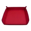 Collection Armand Red Leather Letter Tray A4 With Diamond Stitching Interior -   33,0cm x  24,0cm x  5,0cm - Weight : 400 Gr - Gordon & Gaia product image