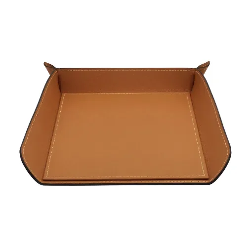 Collection Armand Cinnamon Leather Letter Tray A4 -   33,0cm x  24,0cm x  5,0cm - Weight : 400 Gr - Gordon & Gaia product image