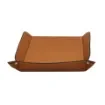 Collection Armand Cinnamon Leather Letter Tray A4 -   33,0cm x  24,0cm x  5,0cm - Weight : 400 Gr - Gordon & Gaia product image