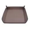 Collection Armand Taupe Gray Leather Letter Tray A4 -   33,0cm x  24,0cm x  5,0cm - Weight : 400 Gr - Gordon & Gaia product image