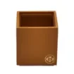 Collection Armand Cinnamon Leather Pencil Holder -   8,50cm x  8,50cm x  9,50cm - Weight : 150 Gr - Gordon & Gaia product image