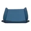 Collection Armand Blue Leather Letter Tray A4 -   33,0cm x  24,0cm x  5,0cm - Weight : 400 Gr - Gordon & Gaia product image