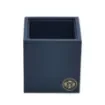 Collection Armand Blue Leather Pencil Holder -   8,50cm x  8,50cm x  9,50cm - Weight : 150 Gr - Gordon & Gaia product image