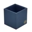 Collection Armand Blue Leather Pencil Holder -   8,50cm x  8,50cm x  9,50cm - Weight : 150 Gr - Gordon & Gaia product image