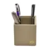 Collection Armand Beige Leather Pencil Holder -   8,50cm x  8,50cm x  9,50cm - Weight : 150 Gr - Gordon & Gaia product image