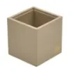 Collection Armand Beige Leather Pencil Holder -   8,50cm x  8,50cm x  9,50cm - Weight : 150 Gr - Gordon & Gaia product image