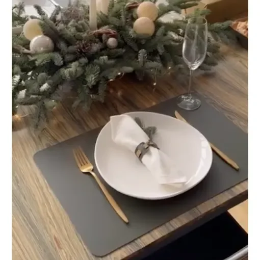 Leather Rectangular Placemat - 45x30cm product image