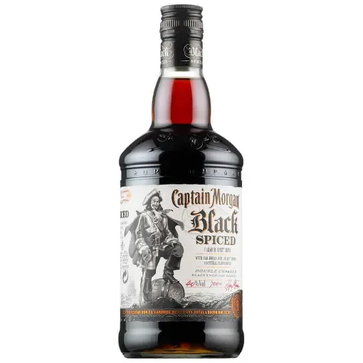 Captain Morgan - Black Spiced Rum - Premium Caribbean Spirit product image