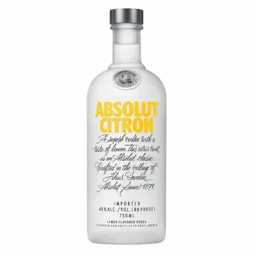 Absolut - Citron Vodka - Natural Lemon Flavors product image