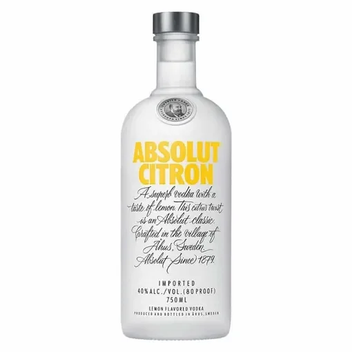 Absolut - Citron Vodka - Natural Lemon Flavors product image