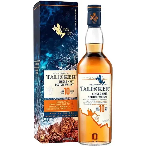 Talisker - 10 Year Old Single Malt Scotch Whisky product image