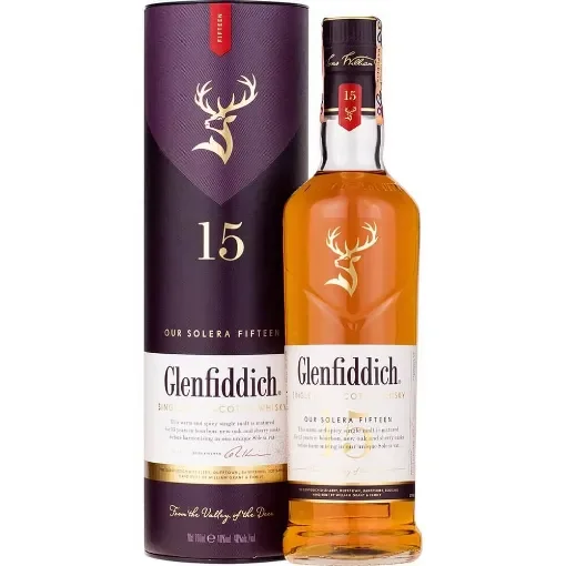 Glenfiddich - 15 Year Old Single Malt Scotch Whisky product image