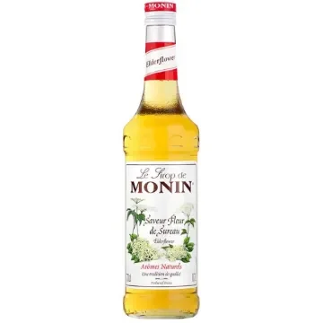 Monin - Elderflower Syrup - Premium Flavoring for Beverages product image